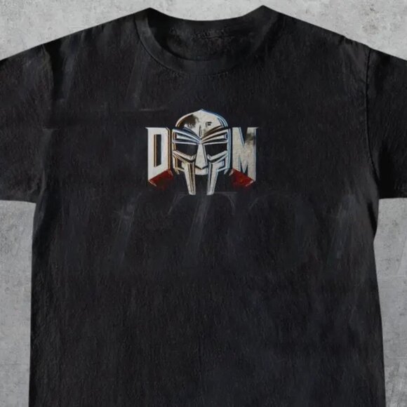 Retro MF Doom Y2K Graphic Rap Music Fan Gift Unisex 90s Concert Tour T-shirt0 5 - Picture 1 of 5